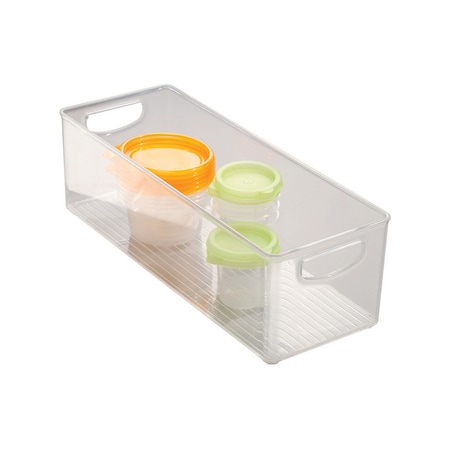 INTERDESIGN STORAGE BIN CLEAR 5""W 64730